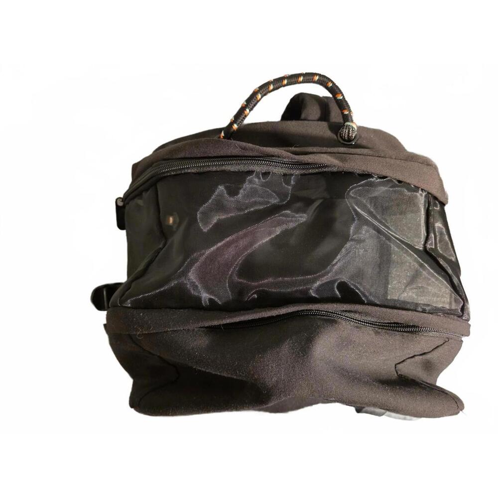 Black Fine-Mesh Backpack | Shore - Premium Material